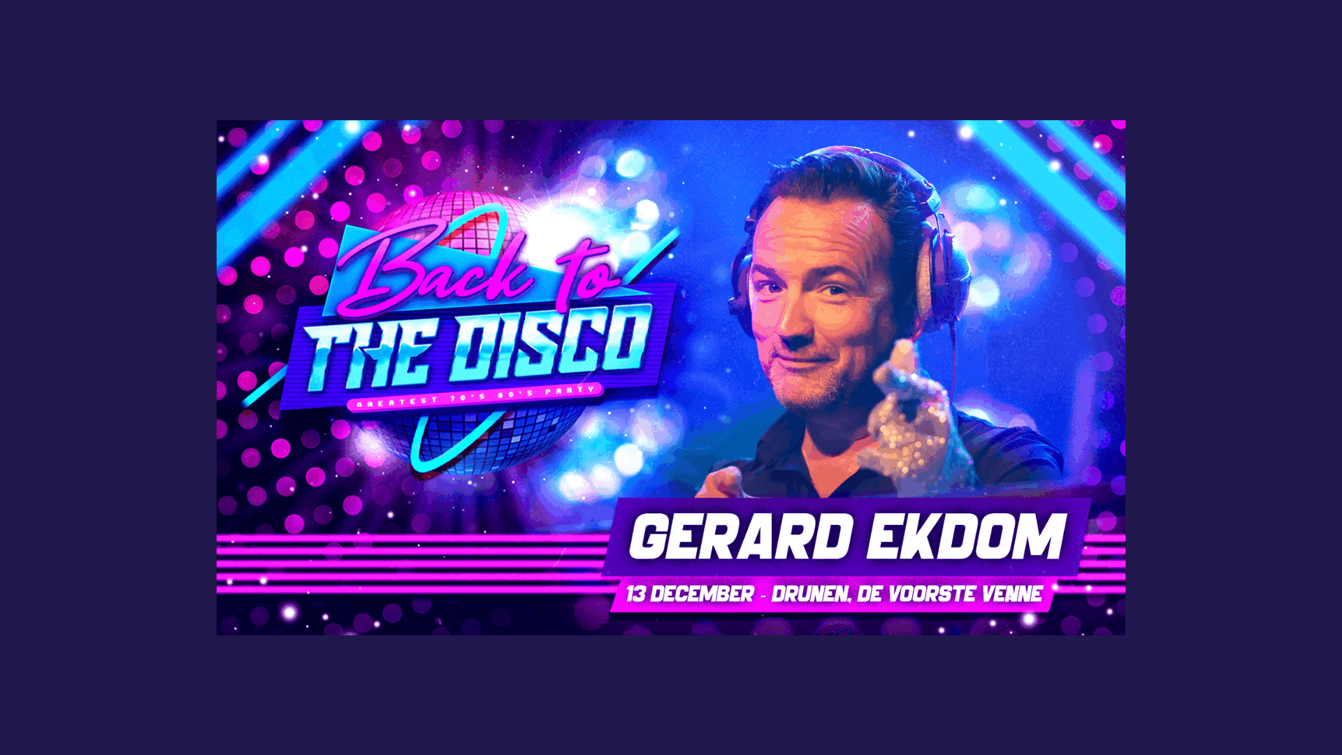 Back To The Disco met Gerard Ekdom