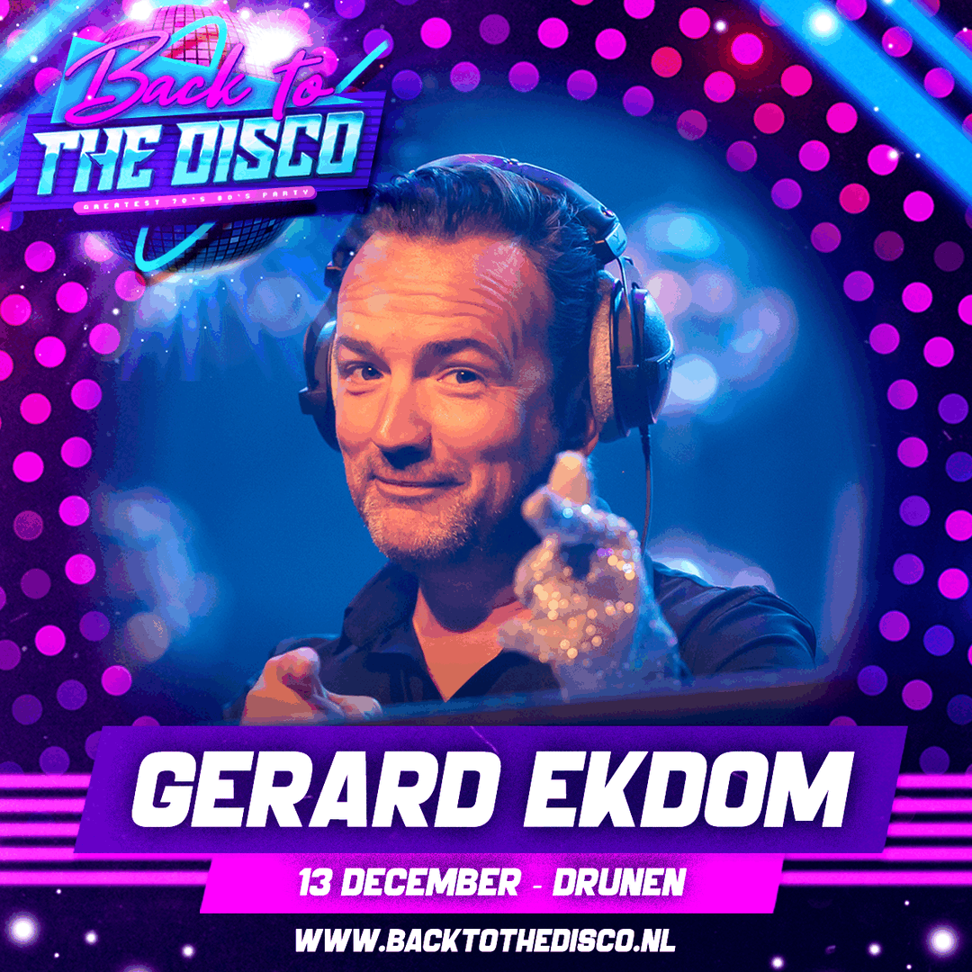 GERARD EKDOM IN DRUNEN! 💜🪩