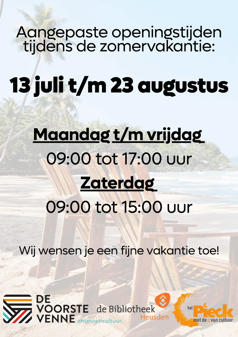 Vakantie openingstijden